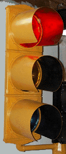 Crouse Hinds Art Deco aluminum signal 12 inch glass lenses