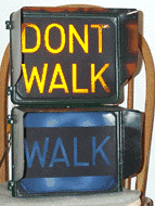 9 x 12 Crouse Hinds type M Pedestrian Signal