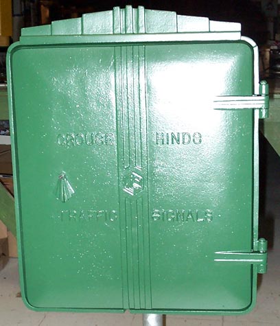Crouse Hinds KS controller cabinet front
