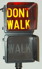 Crouse Hinds Model R Pedestrian Signal