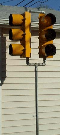 8 3/8” glass one set of Eagle Traffic Light Signal Lenses