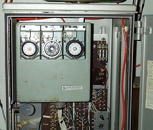 Controller box with three dial timers